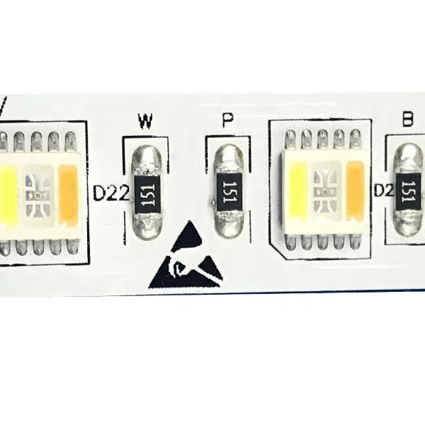 Светодиодная лента 5 в 1 WW + RGB CW rgbw 2700K 6000K