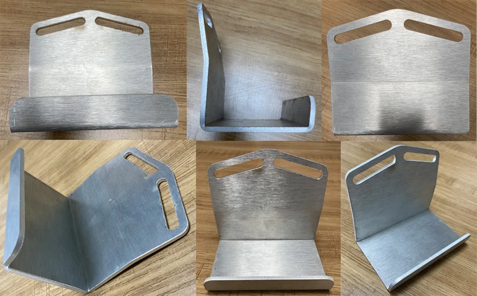 Custom Stainless Steel  Bracket Perforated Sheet Metal Fabricator