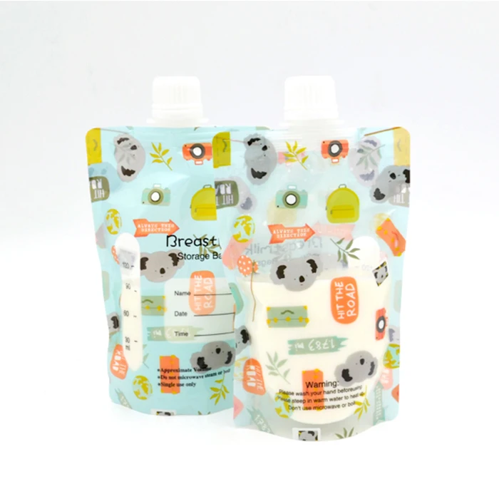 Best price eco plastic breastfeeding milk bags