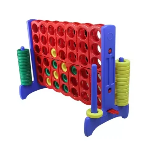 Hot Sale Outdoor Educational Game Giant Plastic 4-in-a-Row Chess Set for Kids Backyard Fun and New Features!