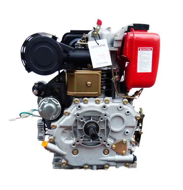 Высокое качество Китай 4HP 5HP 10HP 12HP одноцилиндровый 4-тактный четырехтактный двигатель с воздушные охлаждением Малый дизельный электрическим стартером мотора