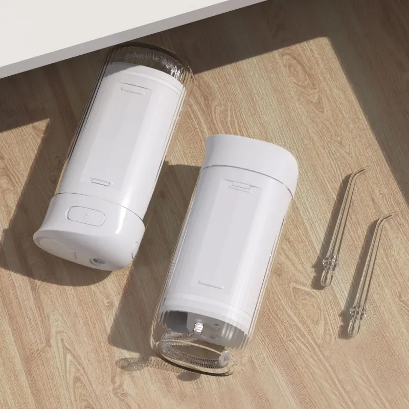 Advanced Digital Water Flosser Mint Green Finish Enhanced Nozzles Tips Superior Teeth Cleaning Multi-Purpose Oral Hygiene