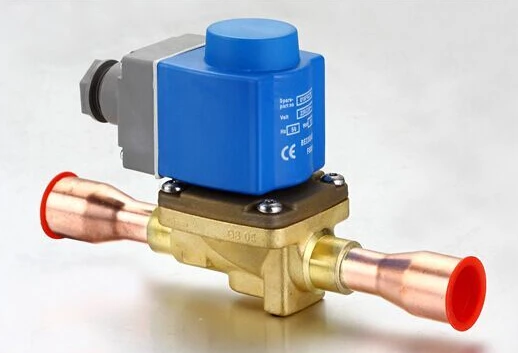 EVR6 Refrigeration Valves Spare Parts Dansfoss Type Solenoid Valve