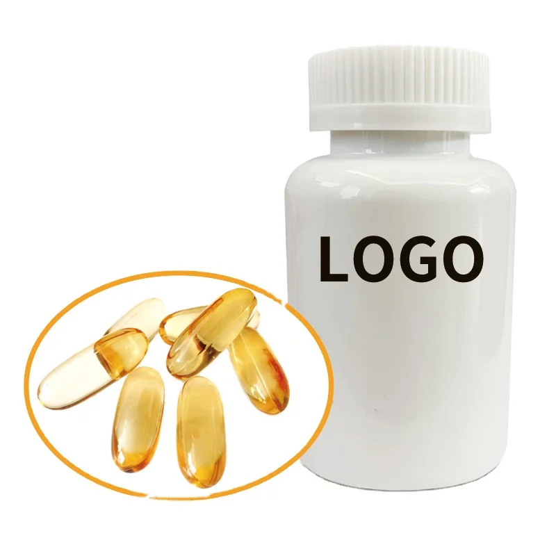 Private Label Vitamin A Vitamin D Cod Liver Oil Omega 3 Softgel Capsules Wholesale Nutritional Supplement