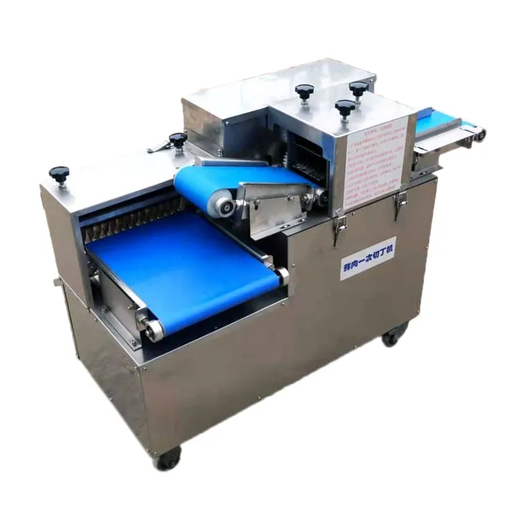 Automatic Fresh Meat Slicer Slicing Slitting Machine Fresh Meat Diced Cutting Machine Automatic Fresh Meat Slicer