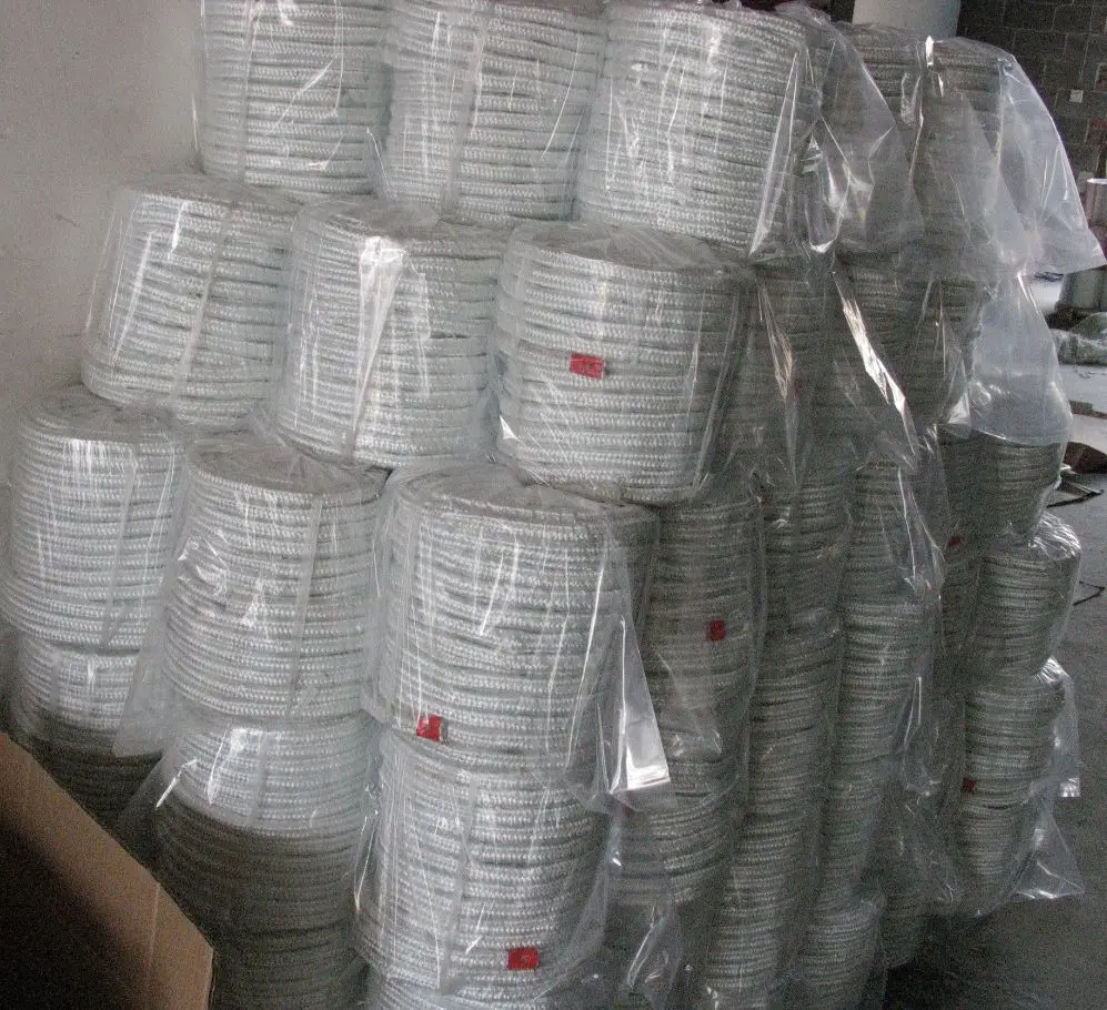 high quality for pipe insulation and heat insulation for pump mechanical sealing glass fiber rope