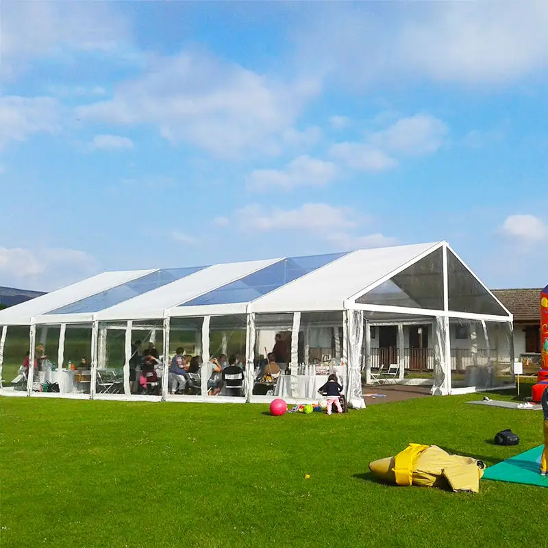 Водонепроницаемая алюминиевая рама arcum party tent с потолочным украшением для свадебного банкета