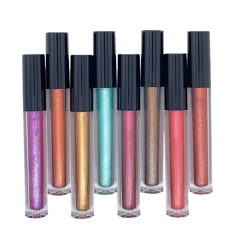OEM Wholesale Glitter Eyeshadow Long Lasting Metallic Liquid eyeshadow Private Label Liquid Eyeshadow