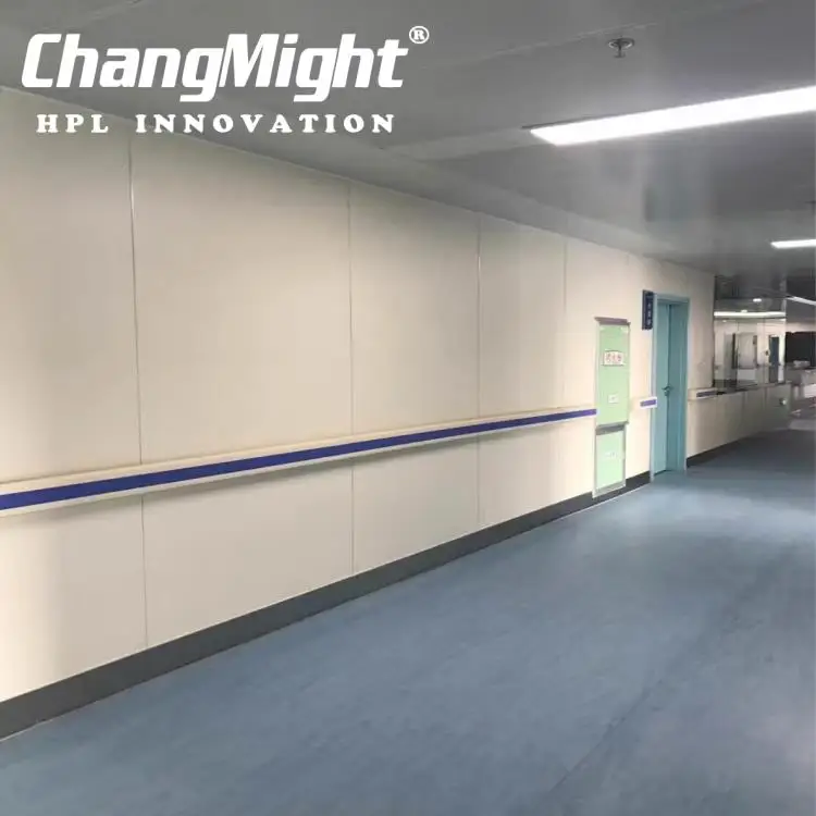 Changzhou factory High Gloss Formica 8-14mm Compact Hpl/high Pressure Laminates Sheet 1220*2440