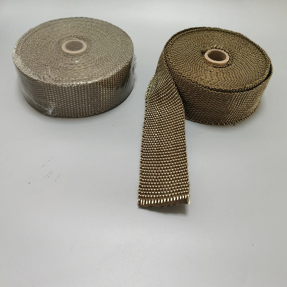 High temperature basalt fiber insulation lagging wrap basalt fiber tape