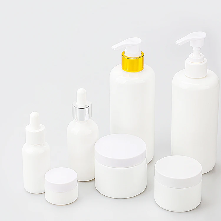 White Porcelain Ceramic Dropper Bottles Perfume Aromatherapy Cosmetic Container Essential Oils Sample Empty Dropper Bottles