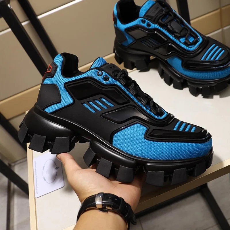2024 New High Quality Fashion Brands Cloudburst Thunder Black Sneakers Men Light Weight Cushioned Closed Toe Canvas Upper