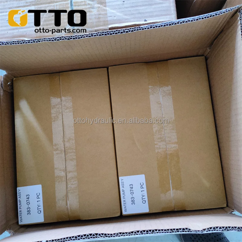 OTTO Excavator Spare Parts 383-0743 338-1148 Water Pump for Excavator D6T Water Pump