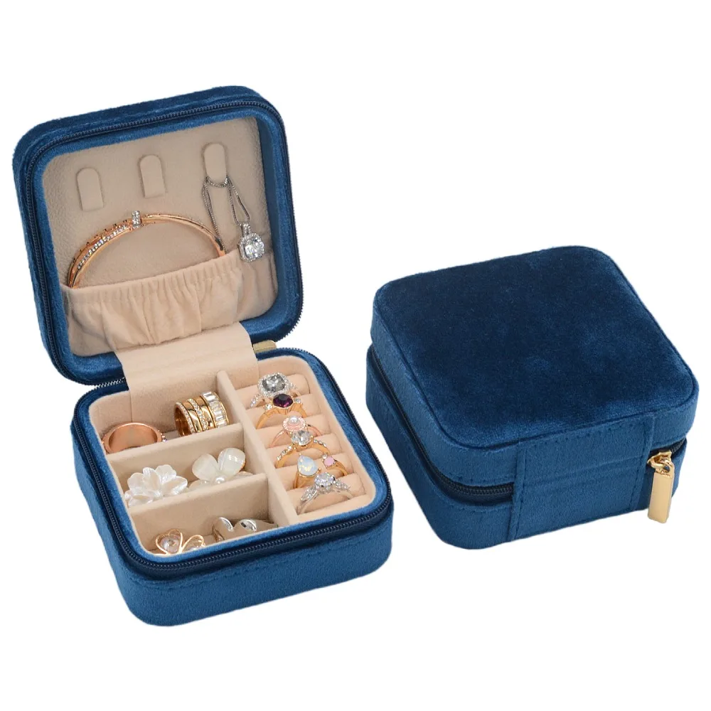 Роскошные креативные Красивые Детские Портативные подарочные наборы чехол китайская универсальная упаковка маленькая кожаная шкатулка для ювелирных изделий