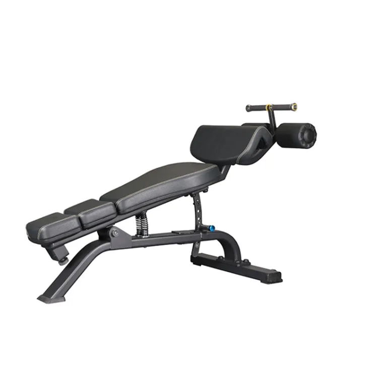 High quality customs fitness equipment gym adjustable abdominal bench  china crunch bench
