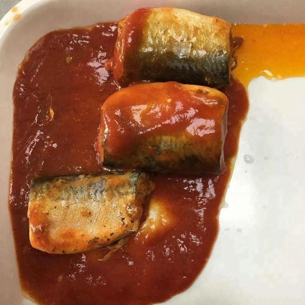 Canned Sardines In Tomato Sauce Vegetable Oil 155g 425g