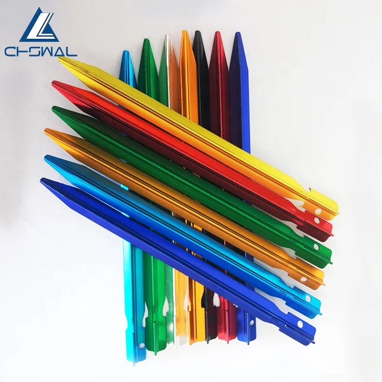 Custom tent stakes aluminum tent peg 7001