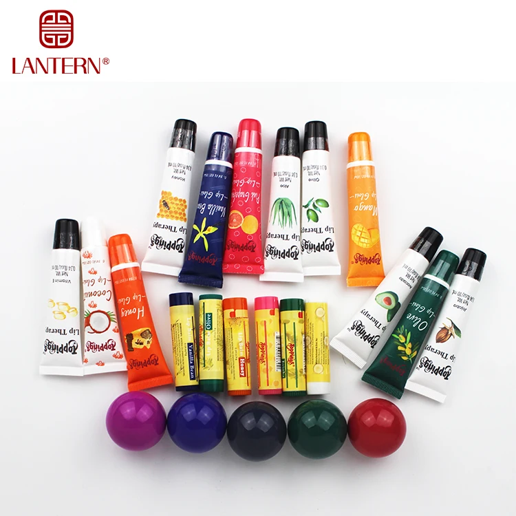 Custom logo lip care chapstick lip balm for kids lip gloss
