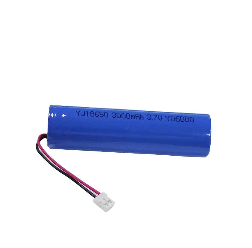 3 7 V литий-ионный аккумулятор 18650 3000mAh литий-полимерный для освещения