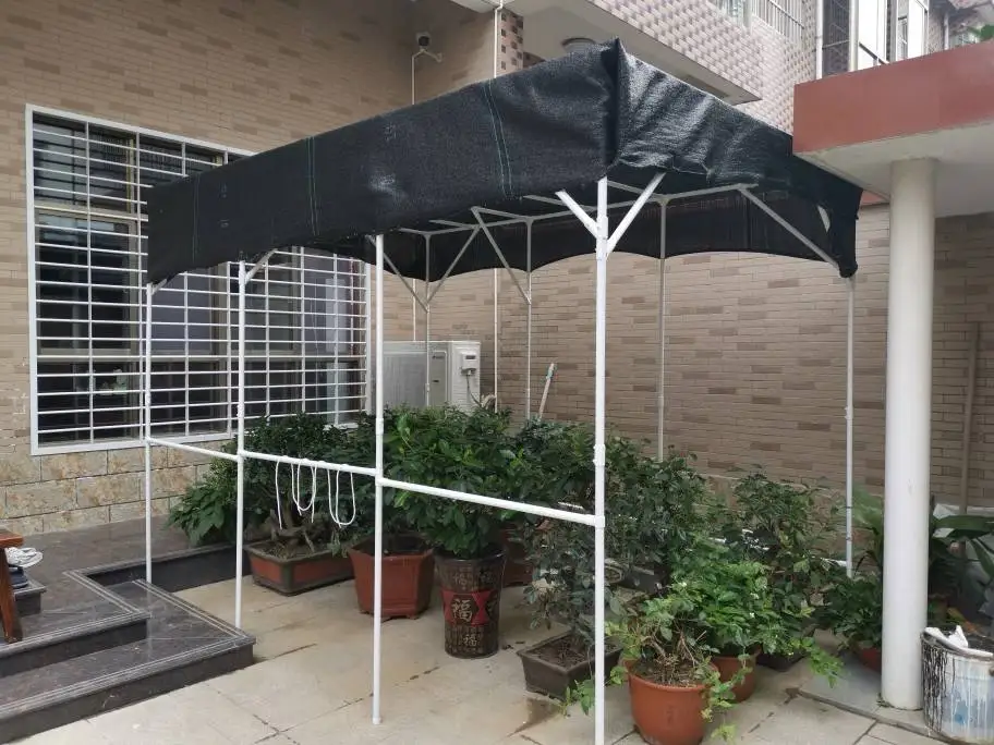 PE-Coated Metal Pipes Fruit Cage Garden Courtyard Grape Vine Trellis