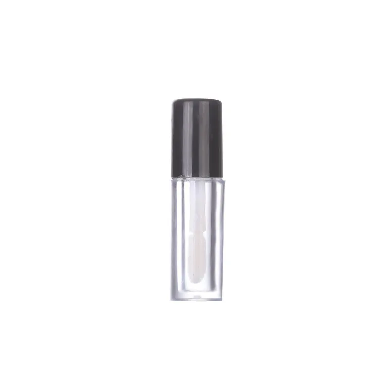 1.3ml 3ml Empty Lip Gloss Tube With Wands Black Lid For Concealer Lip Glaze Tube Mascara Tube
