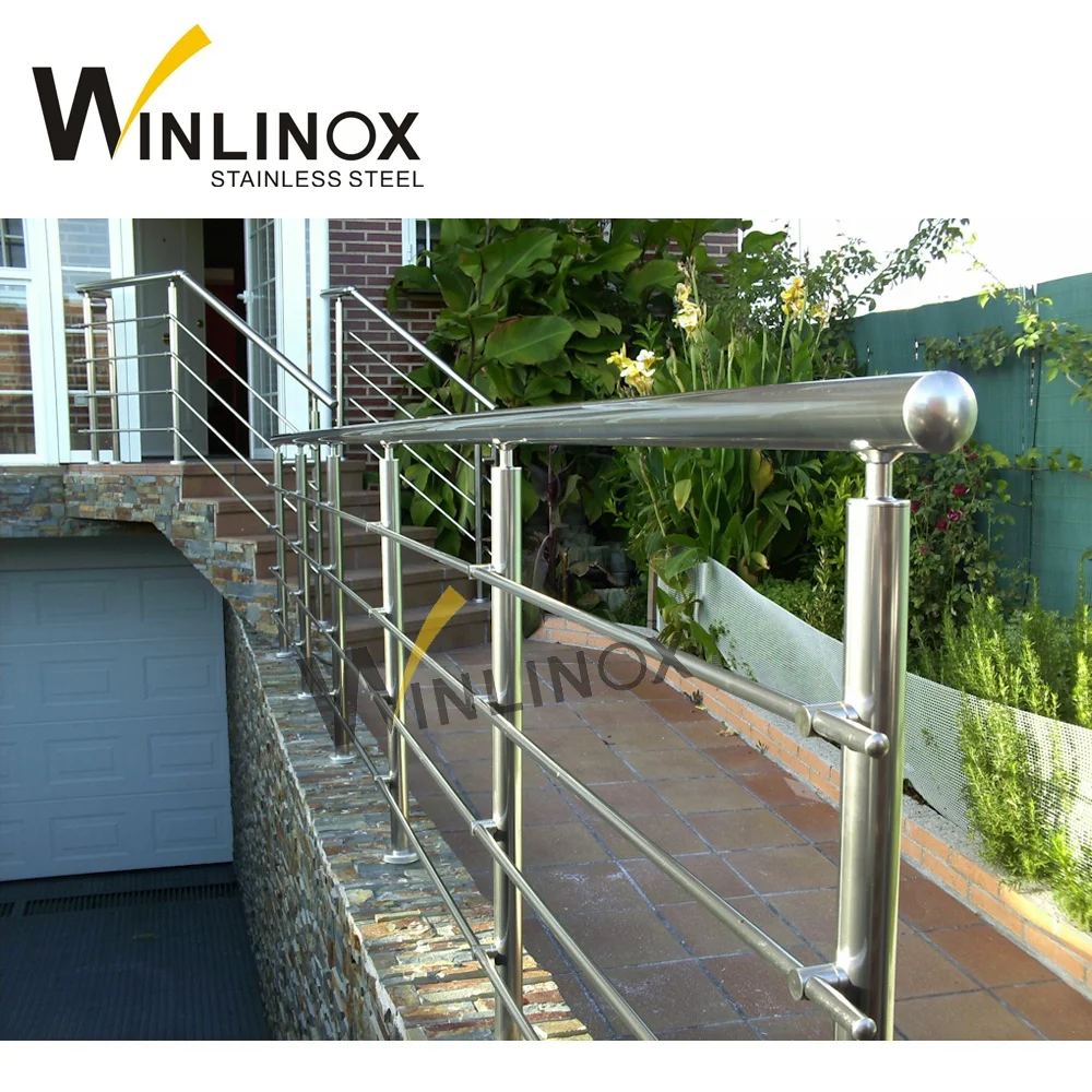 Building materials staircase hand railing stainless rail