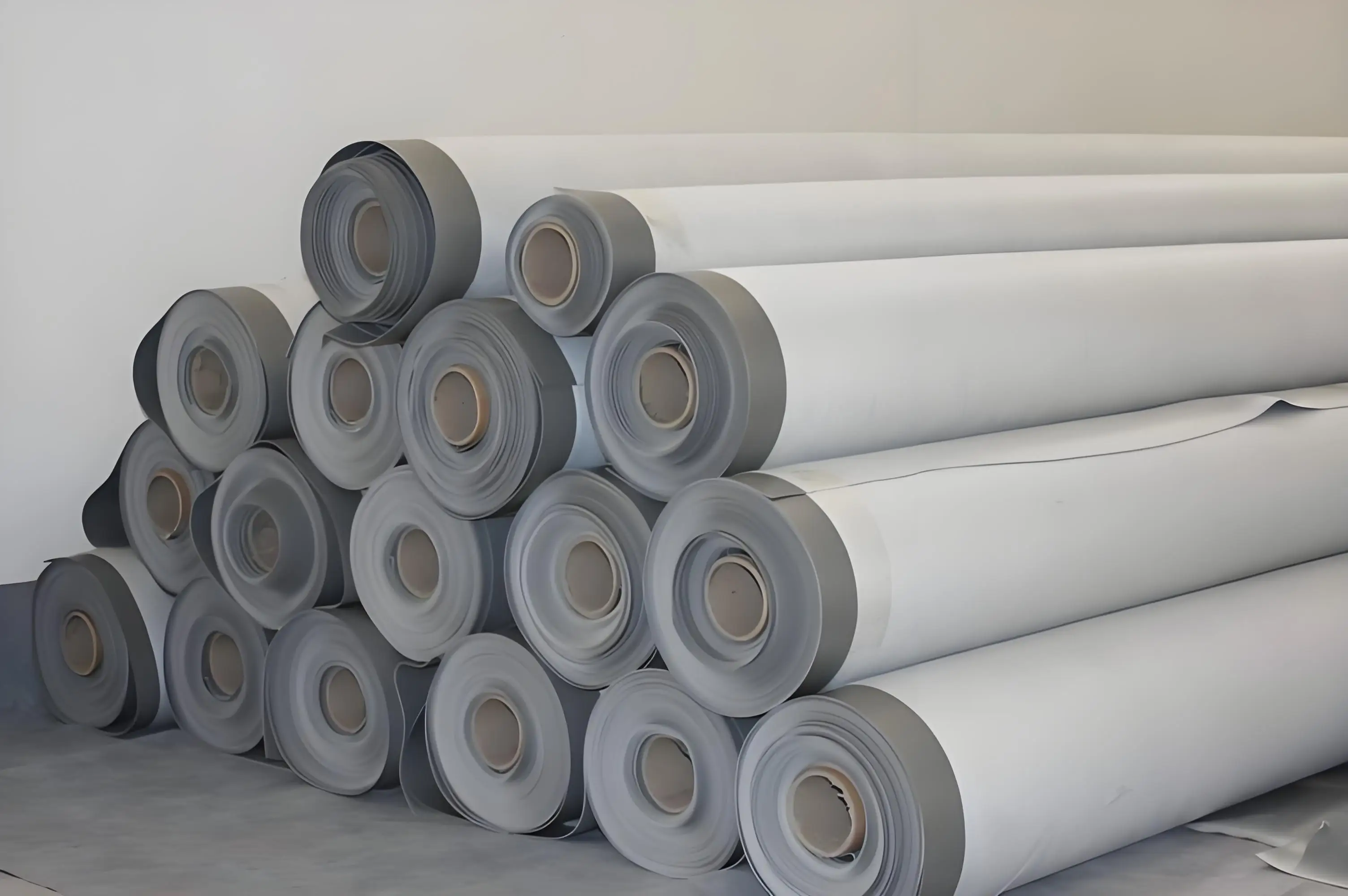Industrial Design Style 1.5mm Thick Homogeneous PVC Waterproofing Membrane Roof Sheets for Terrace & Tunnel for Waterproofing