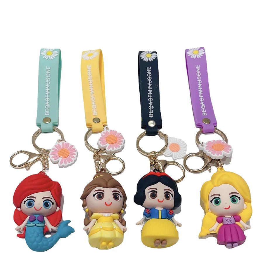 PVC kids super power captain america avengers toy silicone keyring cartoon key chain spiderman marvel avenger 3d pvc keychains