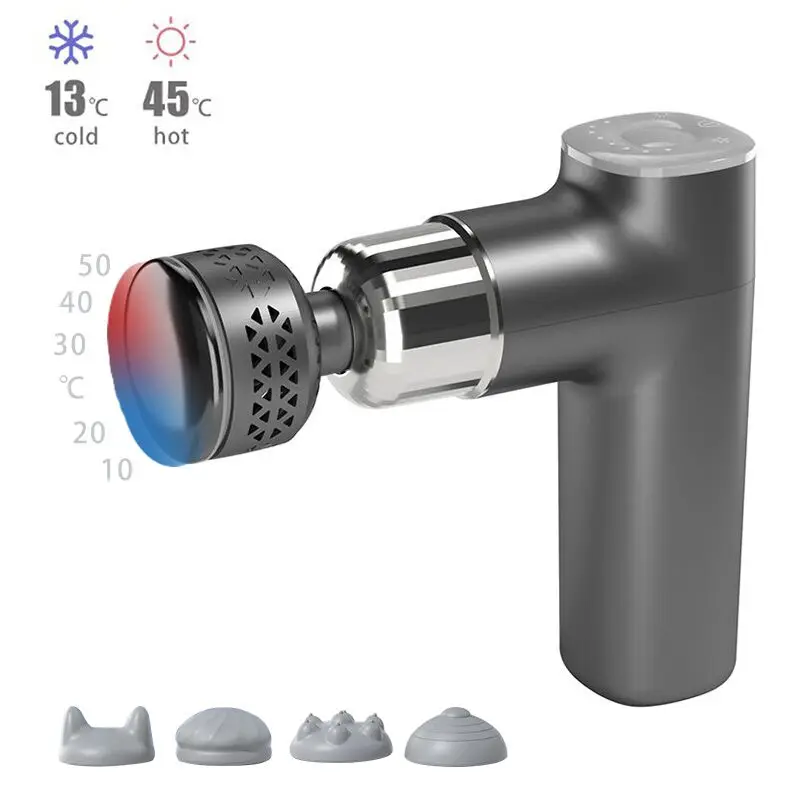 2022 Изысканный Профессиональный массажный пистолет для горячего и холодного пресса, Многофункциональный 10 мм фитнес-пистолет