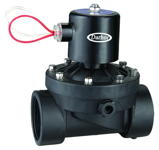 DARHOR нормально открытый закрытый двухходовой водяной мембранный электромагнитный