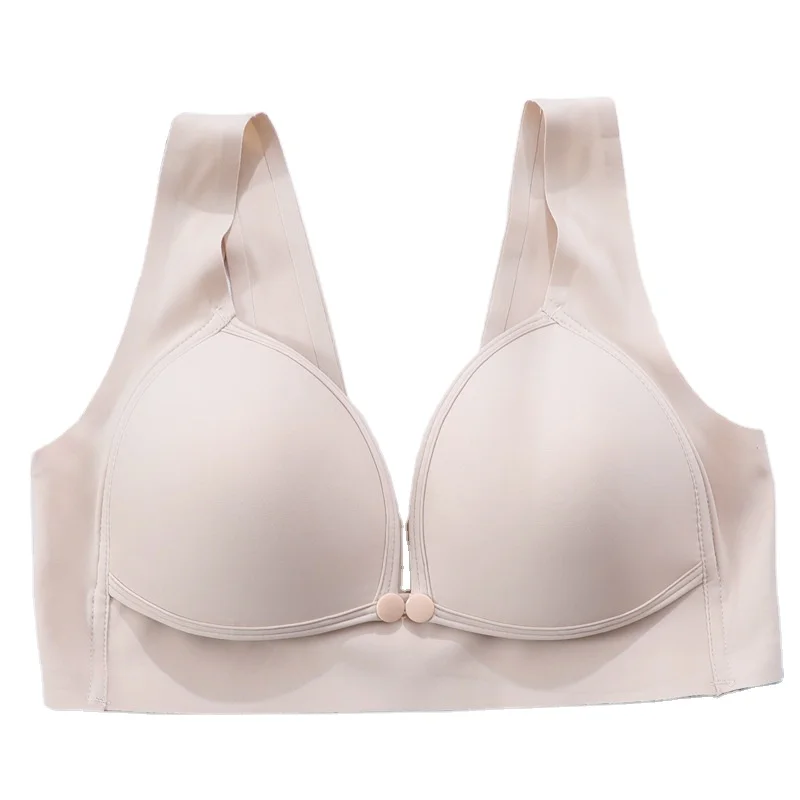 Hot Selling Low MOQ Maternity Nursing Bra Pregnant Women Mother Mama Open Breast Bra Full cup Wire Free Breast Feeding Bra