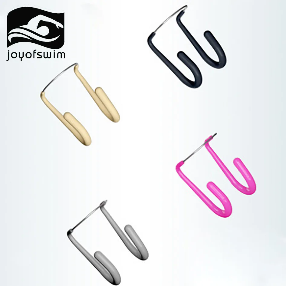 Matt Black Silicone Swimming Nose Clip High Grade Nose Plugs with Waterproof Silica Gel with Multi-Color and Custom packaging