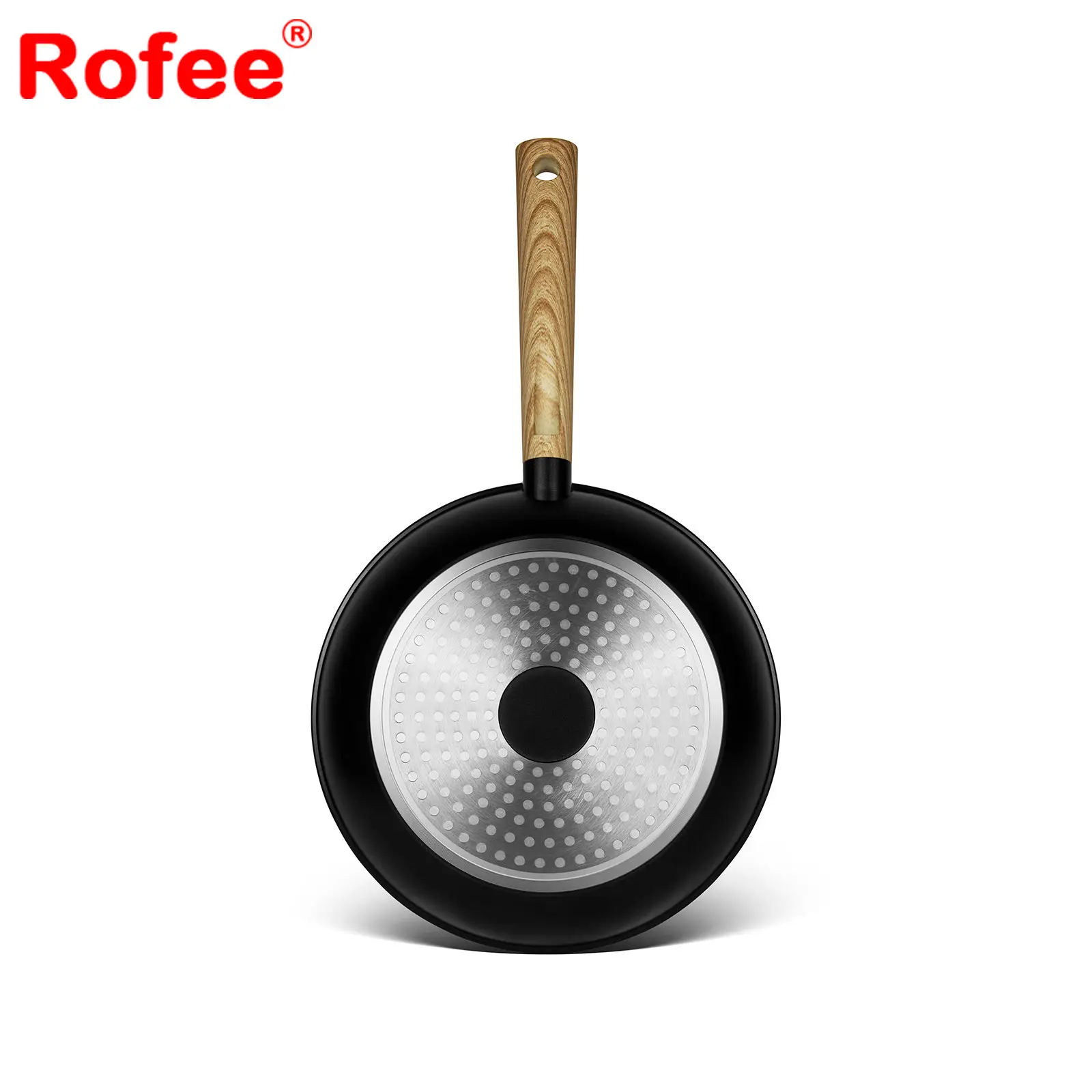 Cookware Sets Cookware Marble Coating Die Casting Aluminum Fry Pan Cylinder Handle Non Stick Frying Pan