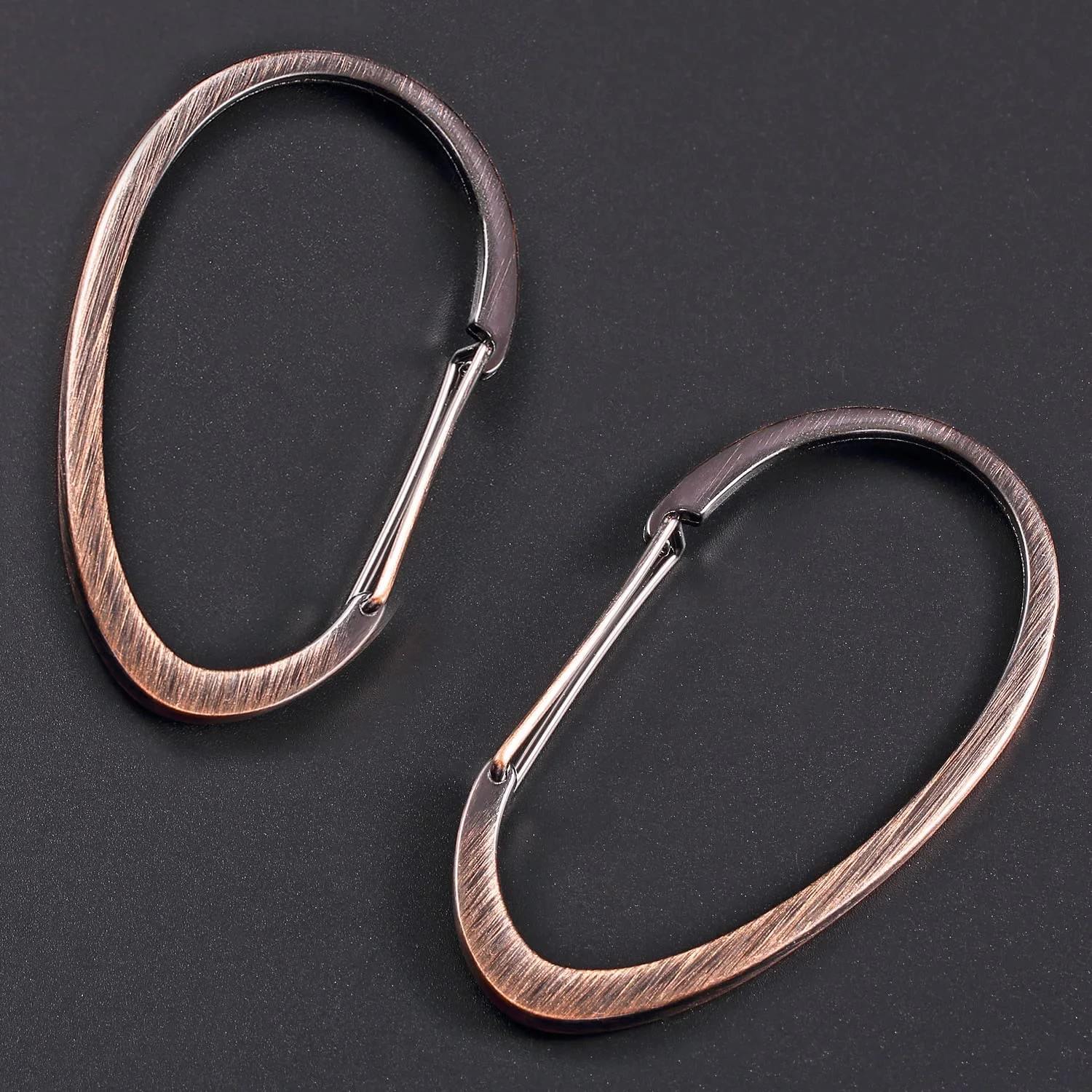 Factory Price Wholesale Silver Zinc Adjustable Curtain Rod C-Ring Tape Hook C