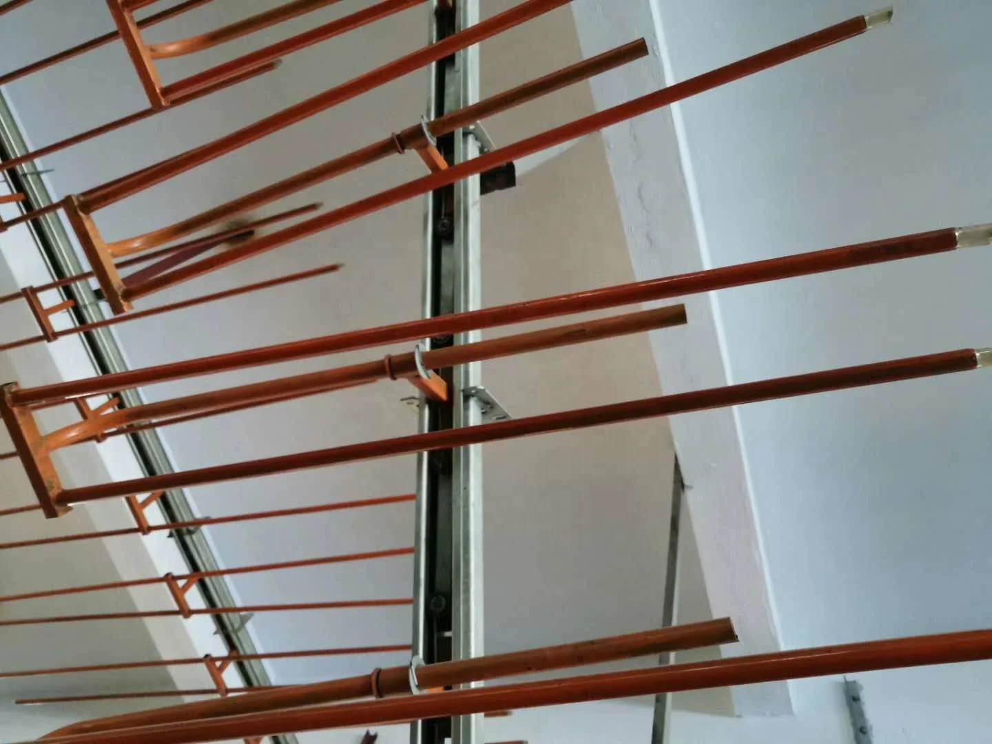 leather hanging  conveyor assembly line hanging line chain conveyor for tannery