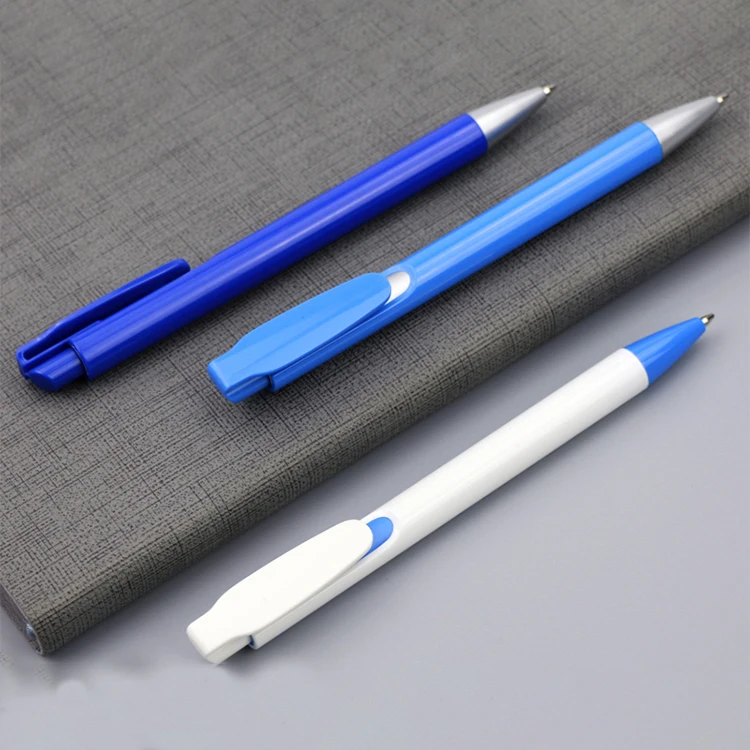 oem Customized high quality new plastic ball point pen with logo