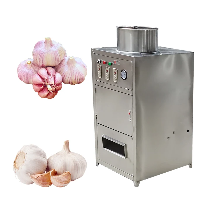 Industrial Garlic Peeler Machine Small Scale Garlic Peel Remover Pneumatic Peeling Machine