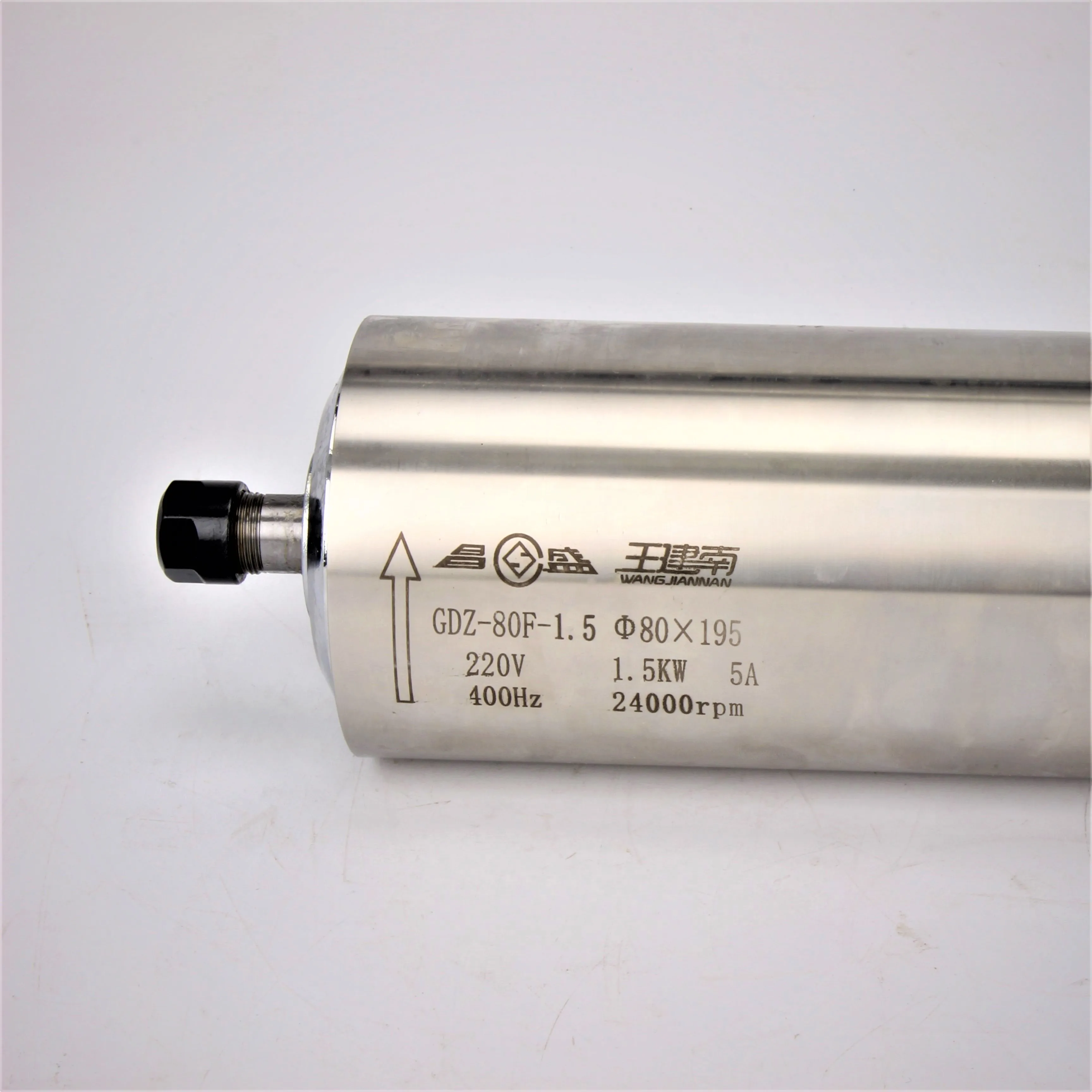 1.5KW ER11 24000rpm air cooled spindle motor for cnc wood working machine