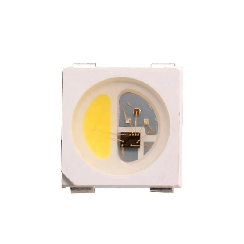 CHINA factory 4pin RGBW Digital Smart Light Diode SK6812 RGBW With IC built-in RGBW 5050 SMD Pixel RGBWW LED Chip components