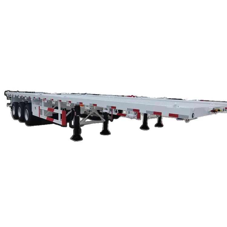 20ft 40ft Extended Container Chassis 3 Axles Trailer Skeleton Semi Trailer Container Trailer For Sale In Kenya