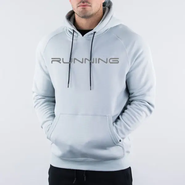 New Fashion Custom Logo Casual Sports Wear 100 Cotton Hoodies Men Pullover Custom Embroidered Hoodies