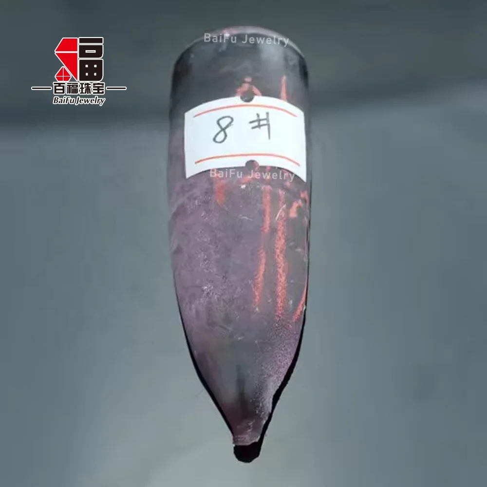 Baifu Jewelry synthetic ruby 8# raw uncut corundum