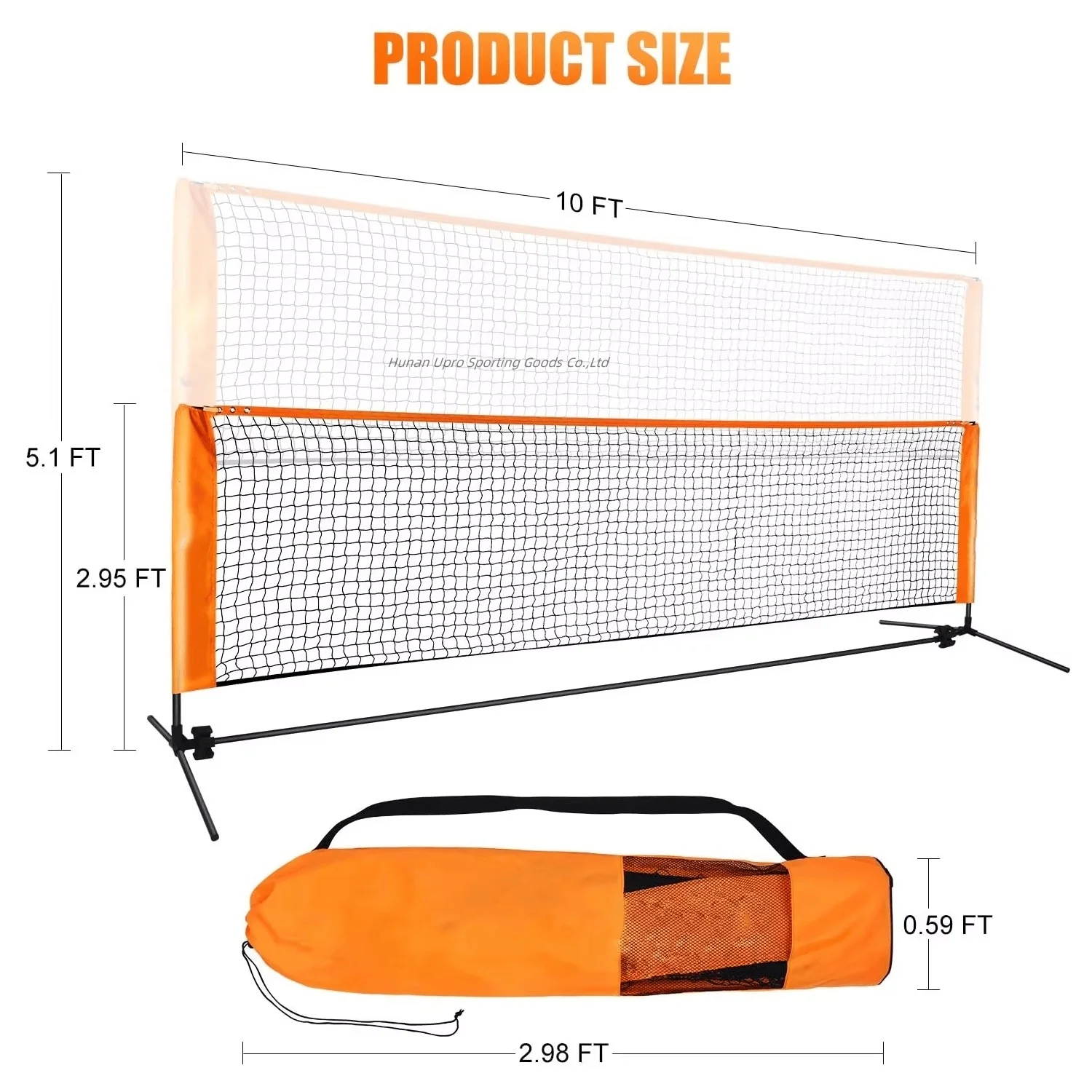 New Arrival Portable Sports Net for Beach Tennis Mini Tennis Kids Tennis-for Home or Outdoor Use