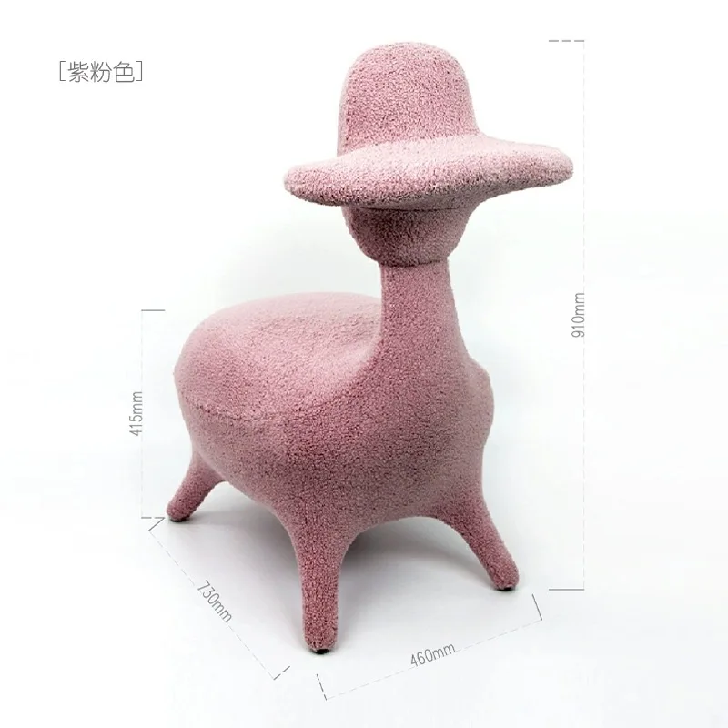 Creative Designer Sheep-Shaped Mobile Gaming Chair - Trendy Original Reading Sofa Animal Chair Home Decor and Housewarming Gift