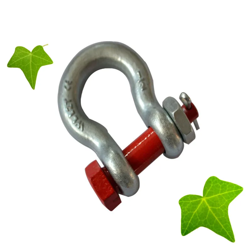 
Qingdao Manufacture Galvanized G2130 Bow Shackle 