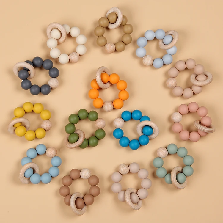 Прорезыватель для зубов из экологически чистого пищевого силикона, 20 мм