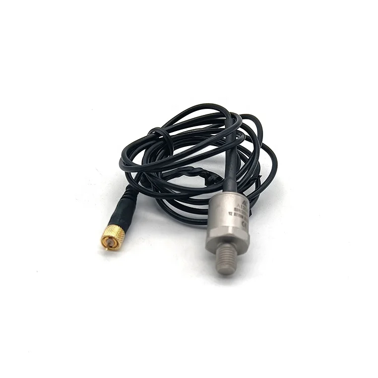 A12G02 PE 1-10,000Hz Accelerometer Displacement sensor Vibration Impact Piezoelectric Sensor Acceleration Sensor