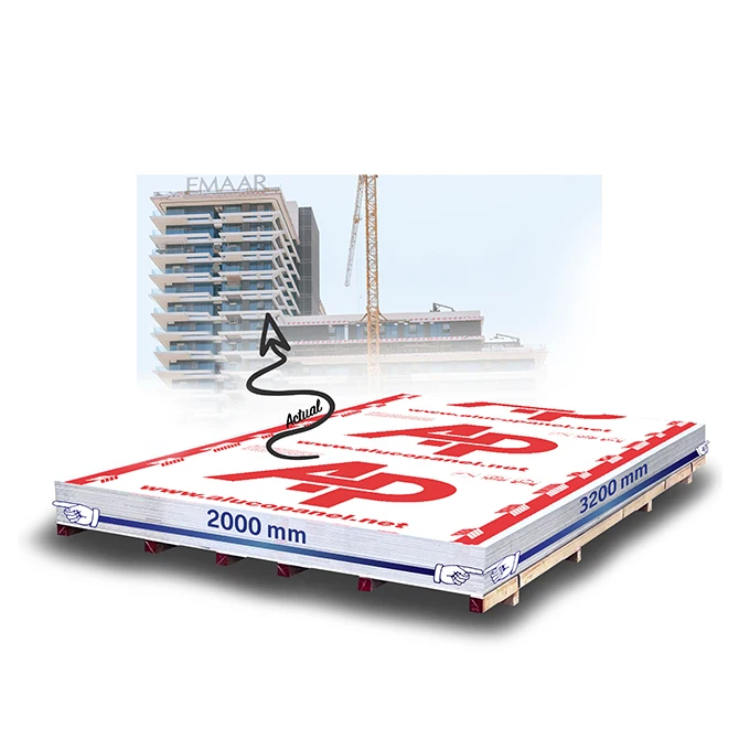 Alucopanel A2 Building Boards High Quality Decorative Modern Exterior Wall Wholesale Aluminium Composite Panel