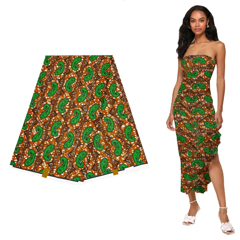 100% polyester Best Selling African Wax Print Fabric Design Textile Ankara Pagne Batik Nigeria Wax Fabrics Sewing Loincloth