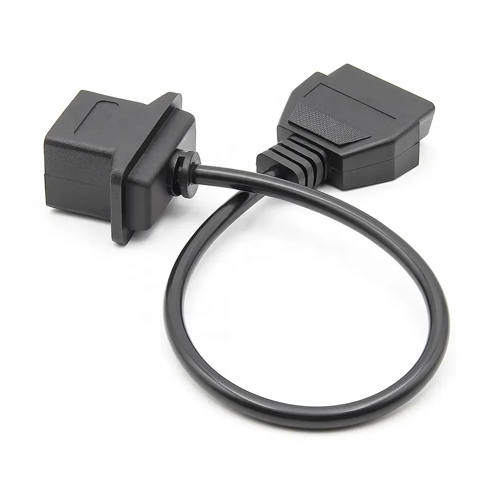 OBD Connecting Cable 6PIN Male To 16PIN Female OBD2 Connector Cable OBD2 Cable Compatible